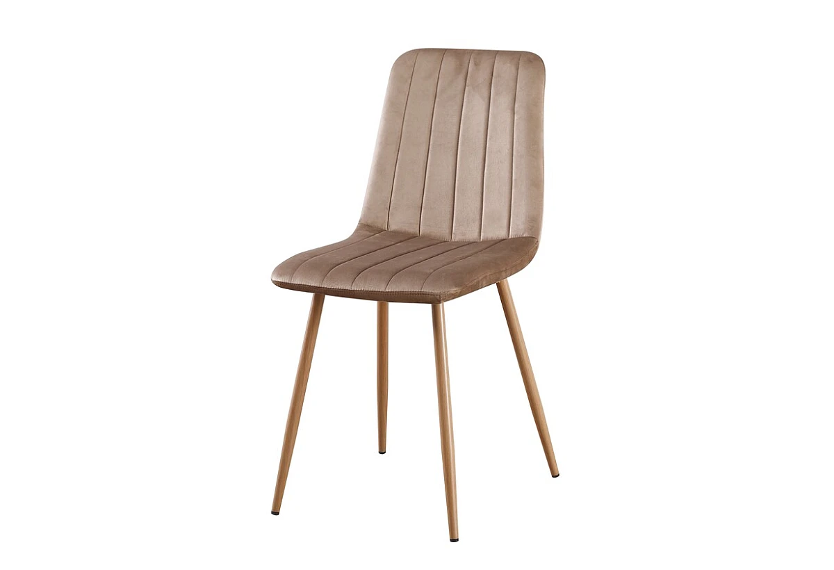 Трапезен стол К-341 светло кафяв    дъб