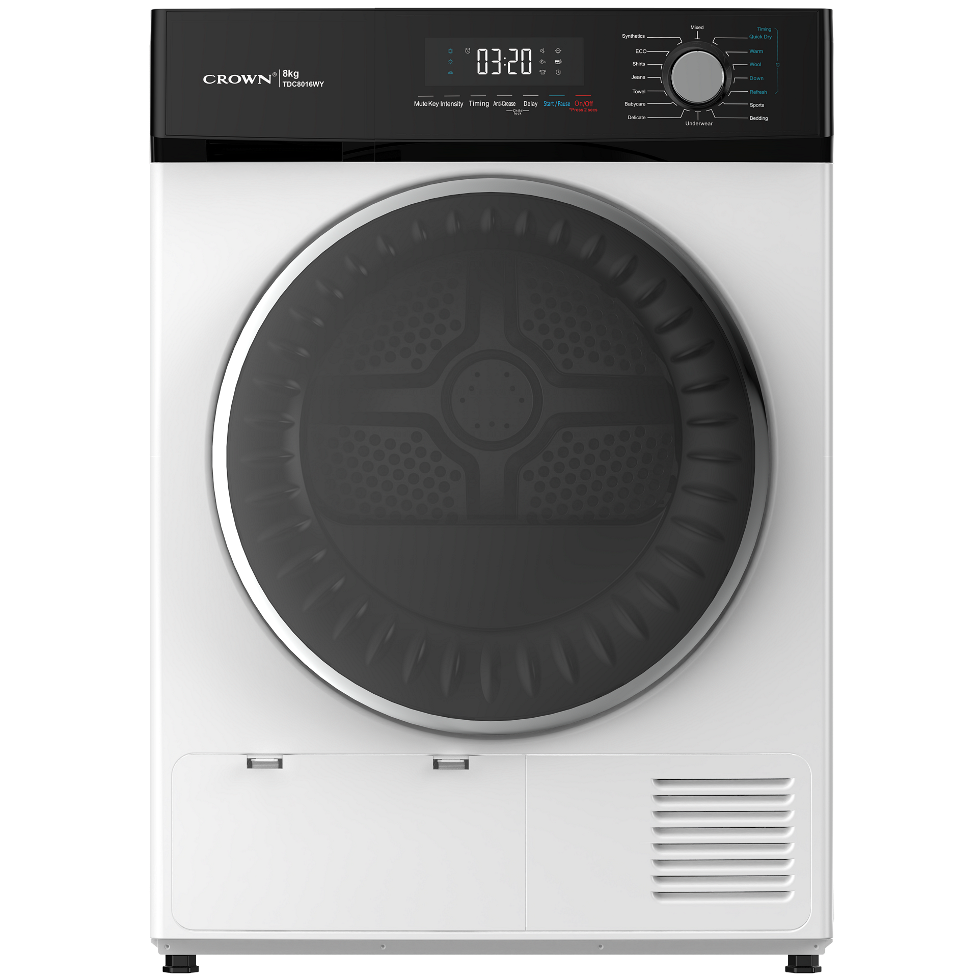 Сушилня Crown TDC8016WY